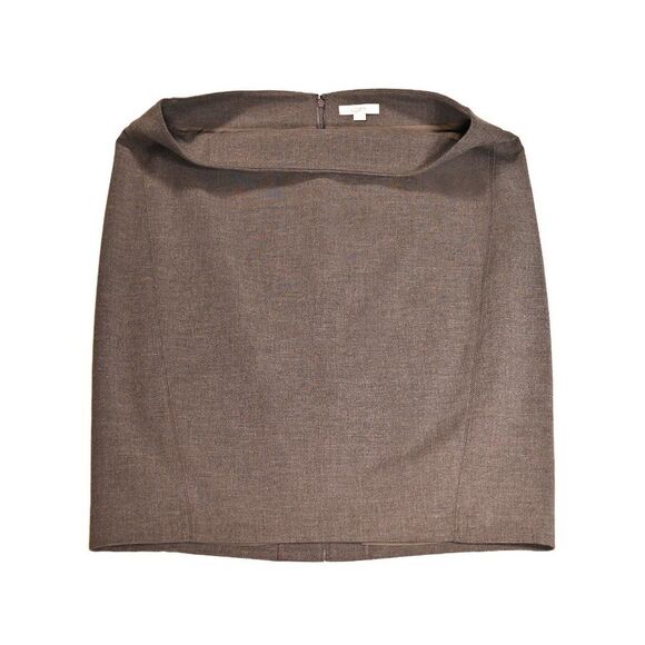 LOFT | Seamed Pencil Skirt | Gray | Size 14 R - Picture 2 of 4